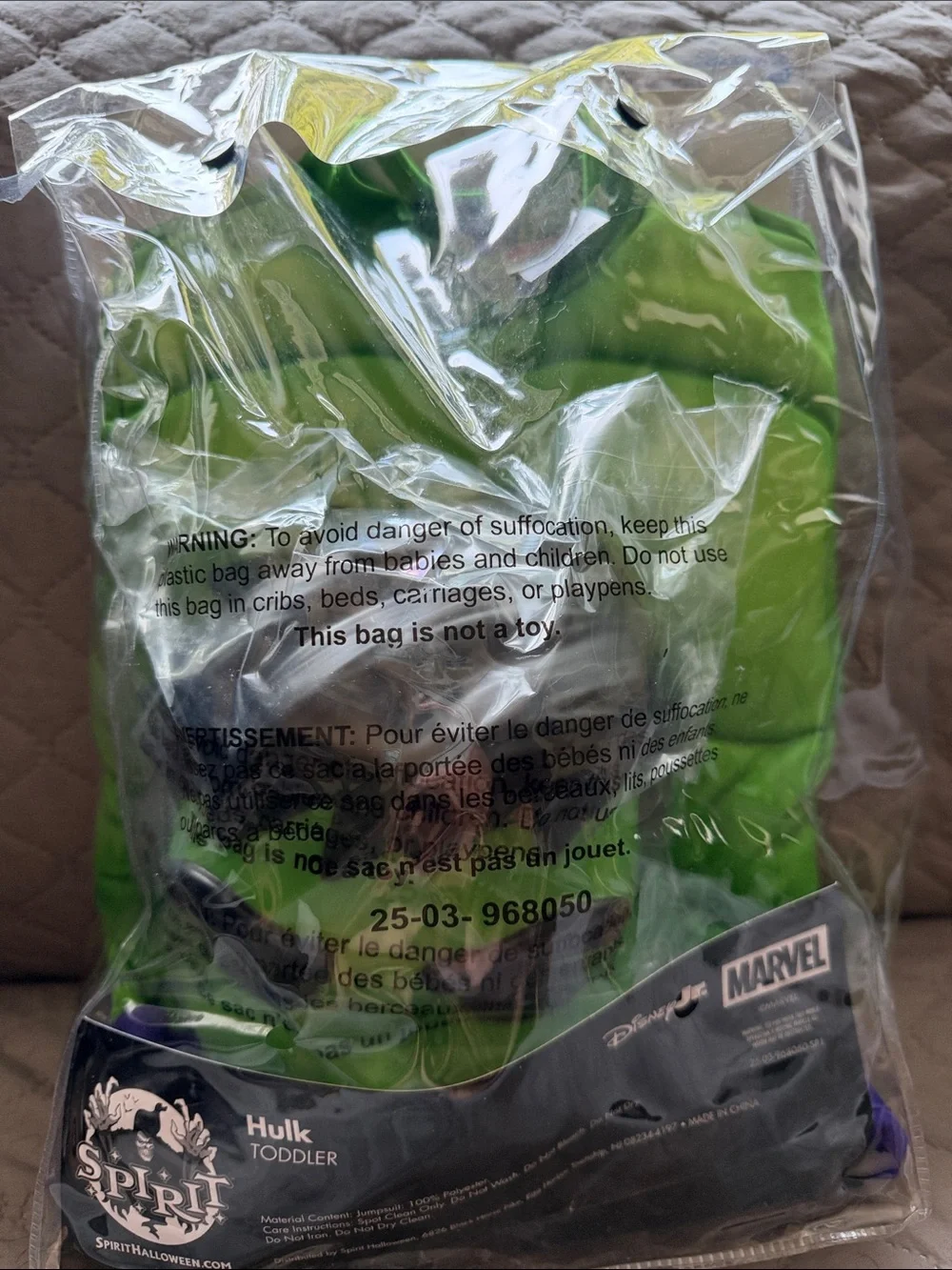 Marvel official hulk